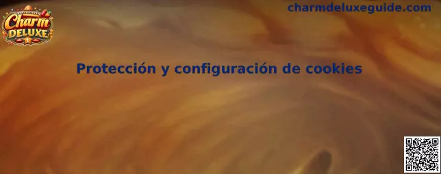 Representación de la protección y configuración de cookies en Charm Deluxe